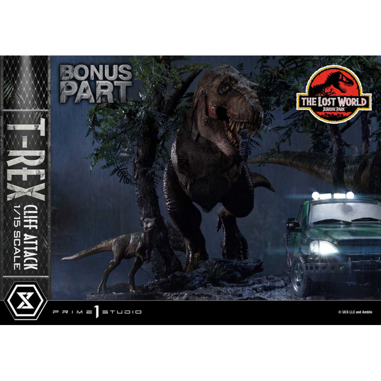 Prime 1 Studio - Jurassic Park: Die verlorene Welt - Cliff Attack Bonus Version Legacy Museum Collection 1/15