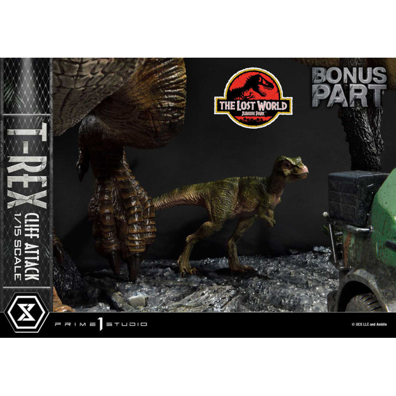 Prime 1 Studio - Jurassic Park: Die verlorene Welt - Cliff Attack Bonus Version Legacy Museum Collection 1/15