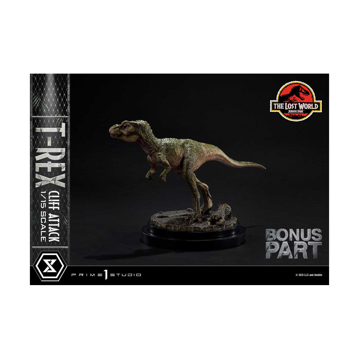 Prime 1 Studio - Jurassic Park: Die verlorene Welt - Cliff Attack Bonus Version Legacy Museum Collection 1/15