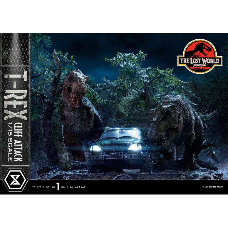 Prime 1 Studio - Jurassic Park: Die verlorene Welt - Cliff Attack Bonus Version Legacy Museum Collection 1/15