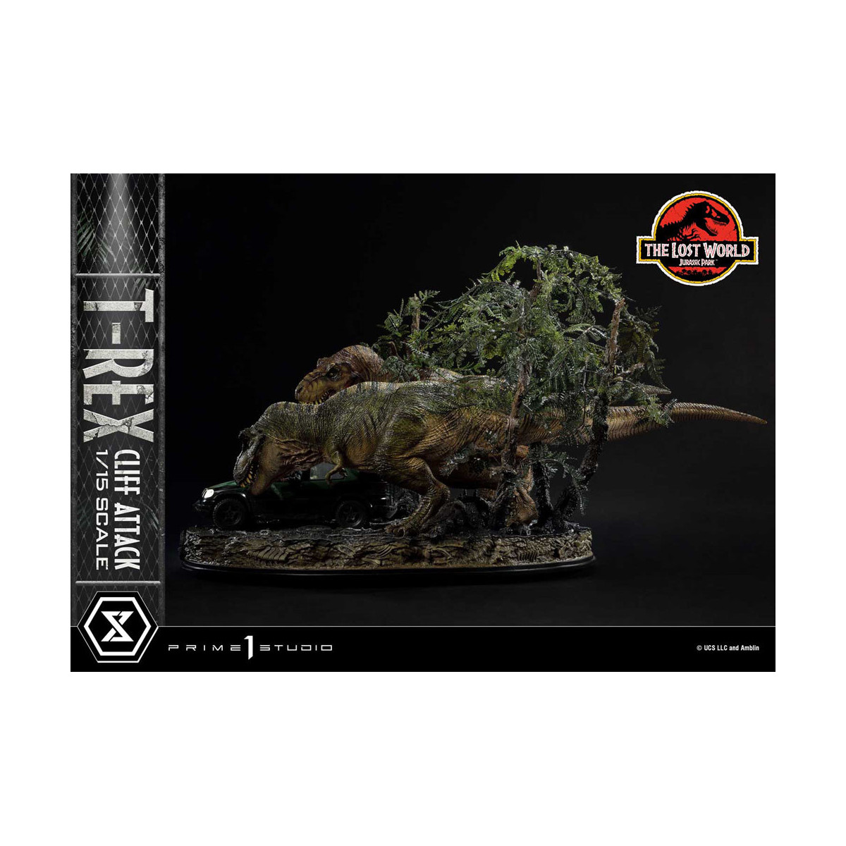 Prime 1 Studio - Jurassic Park: Die verlorene Welt - Cliff Attack Bonus Version Legacy Museum Collection 1/15