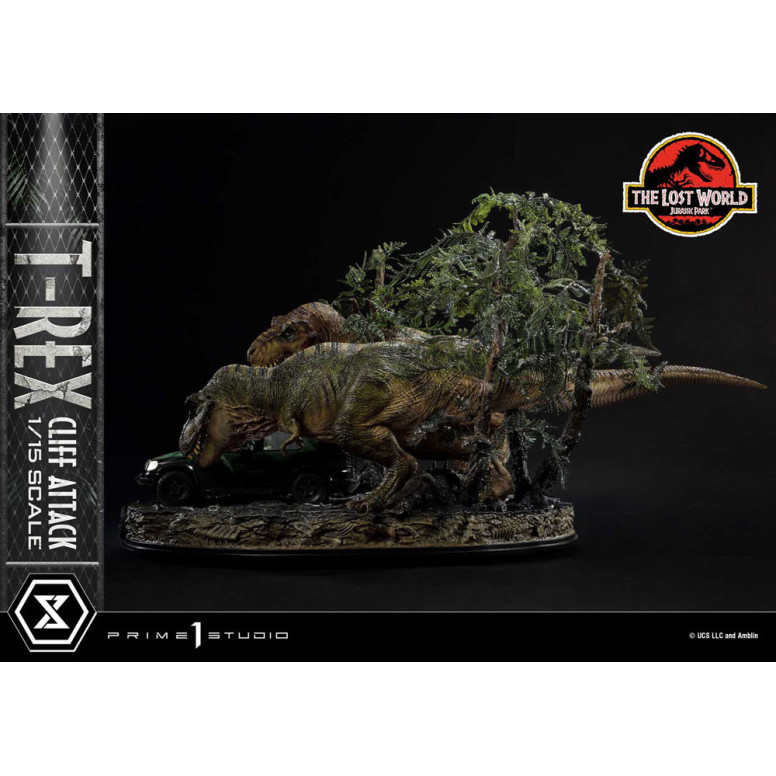 Prime 1 Studio - Jurassic Park: Die verlorene Welt - Cliff Attack Bonus Version Legacy Museum Collection 1/15