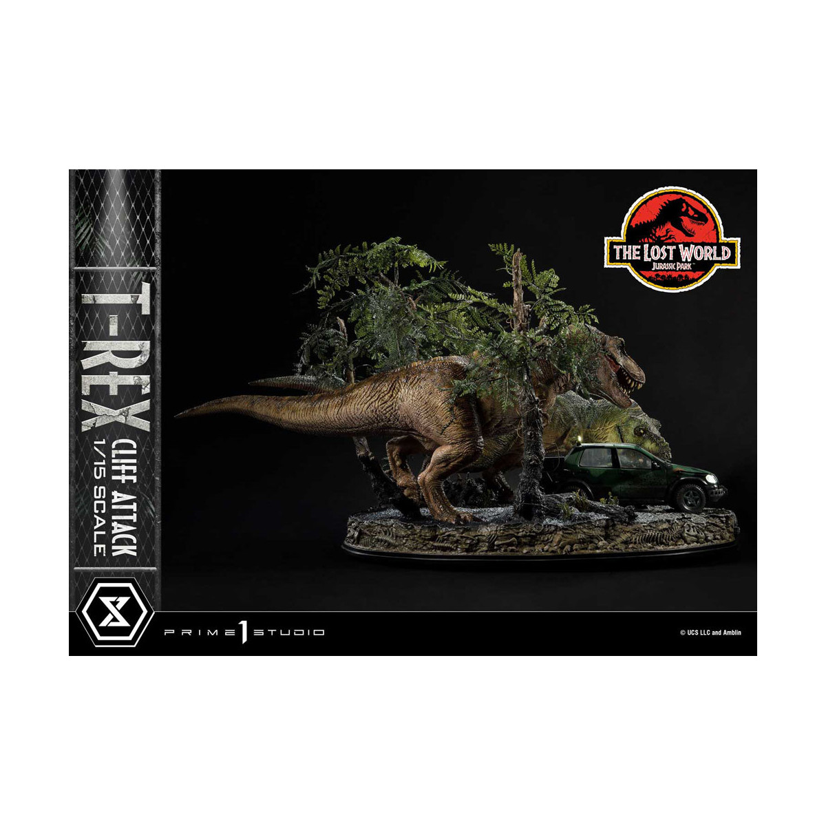 Prime 1 Studio - Jurassic Park: Die verlorene Welt - Cliff Attack Bonus Version Legacy Museum Collection 1/15