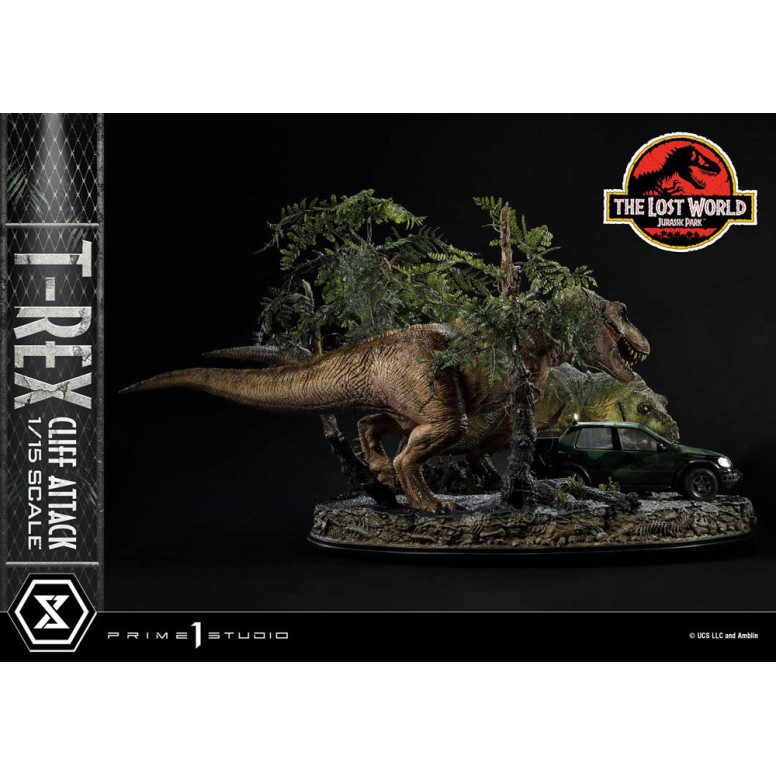 Prime 1 Studio - Jurassic Park: Die verlorene Welt - Cliff Attack Bonus Version Legacy Museum Collection 1/15