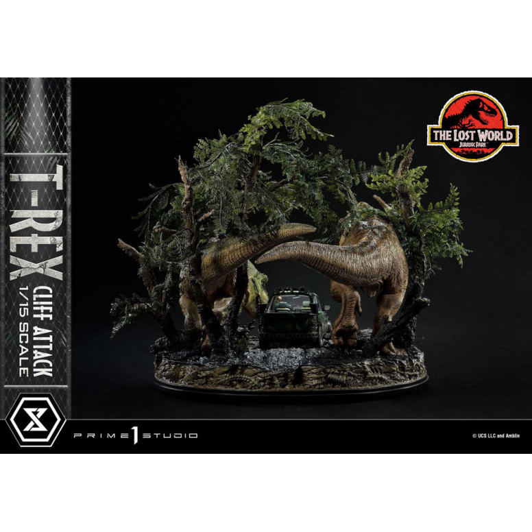 Prime 1 Studio - Jurassic Park: Die verlorene Welt - Cliff Attack Bonus Version Legacy Museum Collection 1/15