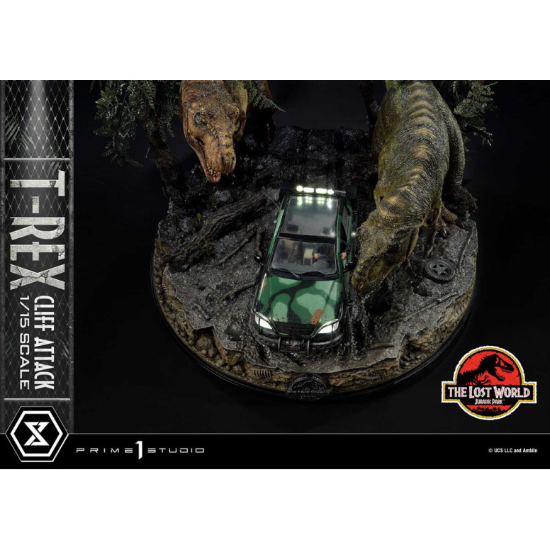 Prime 1 Studio - Jurassic Park: Die verlorene Welt - Cliff Attack Bonus Version Legacy Museum Collection 1/15