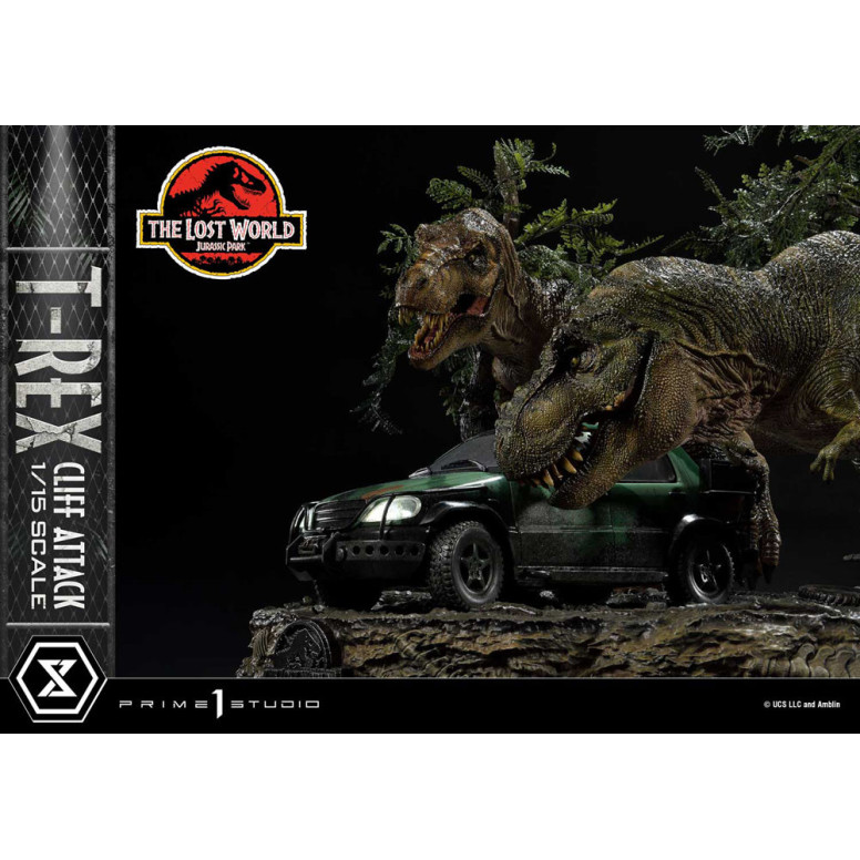 Prime 1 Studio - Jurassic Park: Die verlorene Welt - Cliff Attack Bonus Version Legacy Museum Collection 1/15