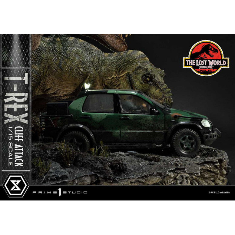 Prime 1 Studio - Jurassic Park: Die verlorene Welt - Cliff Attack Bonus Version Legacy Museum Collection 1/15