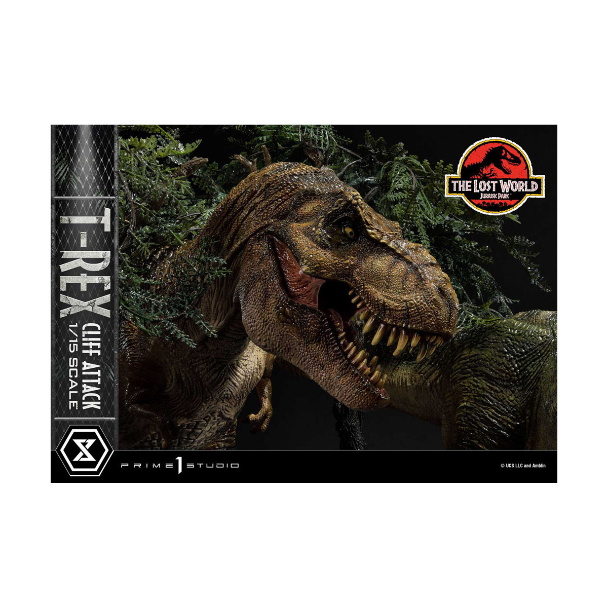 Prime 1 Studio - Jurassic Park: Die verlorene Welt - Cliff Attack Bonus Version Legacy Museum Collection 1/15