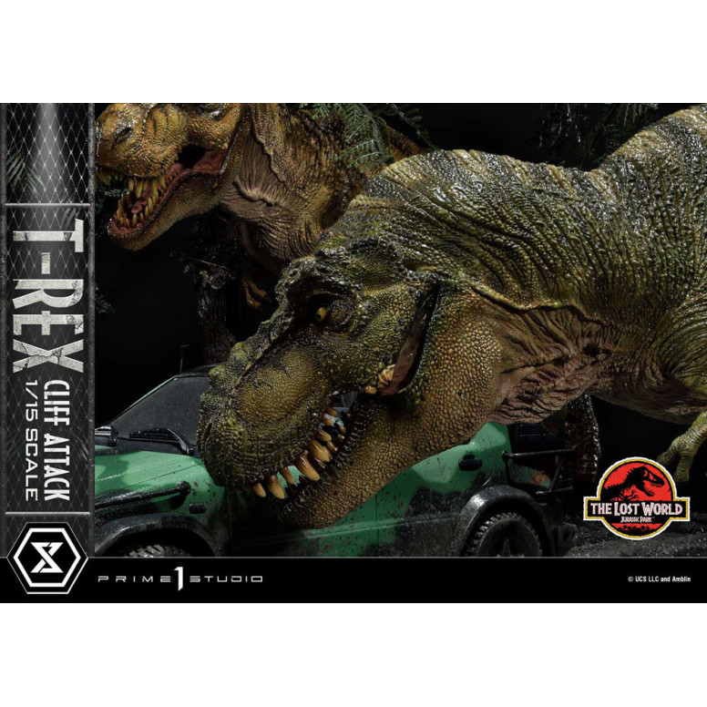 Prime 1 Studio - Jurassic Park: Die verlorene Welt - Cliff Attack Bonus Version Legacy Museum Collection 1/15