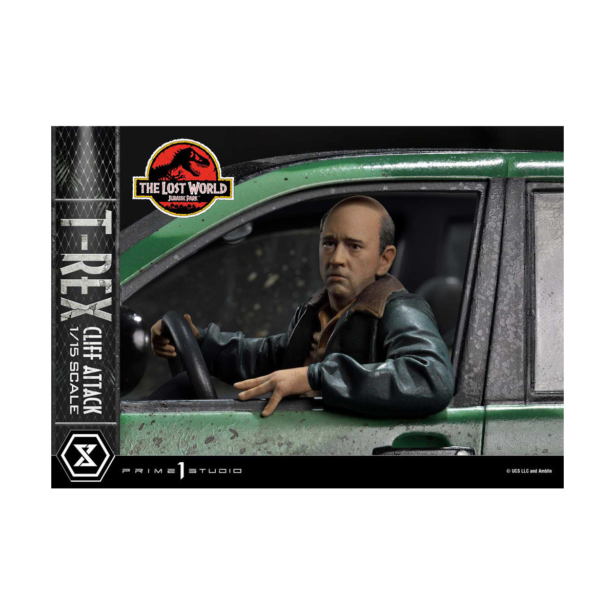 Prime 1 Studio - Jurassic Park: Die verlorene Welt - Cliff Attack Bonus Version Legacy Museum Collection 1/15