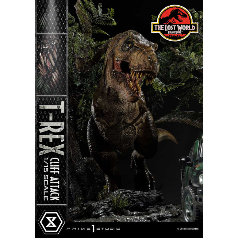 Prime 1 Studio - Jurassic Park: Die verlorene Welt - Cliff Attack Bonus Version Legacy Museum Collection 1/15