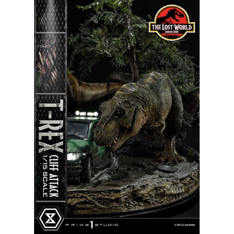 Prime 1 Studio - Jurassic Park: Die verlorene Welt - Cliff Attack Bonus Version Legacy Museum Collection 1/15