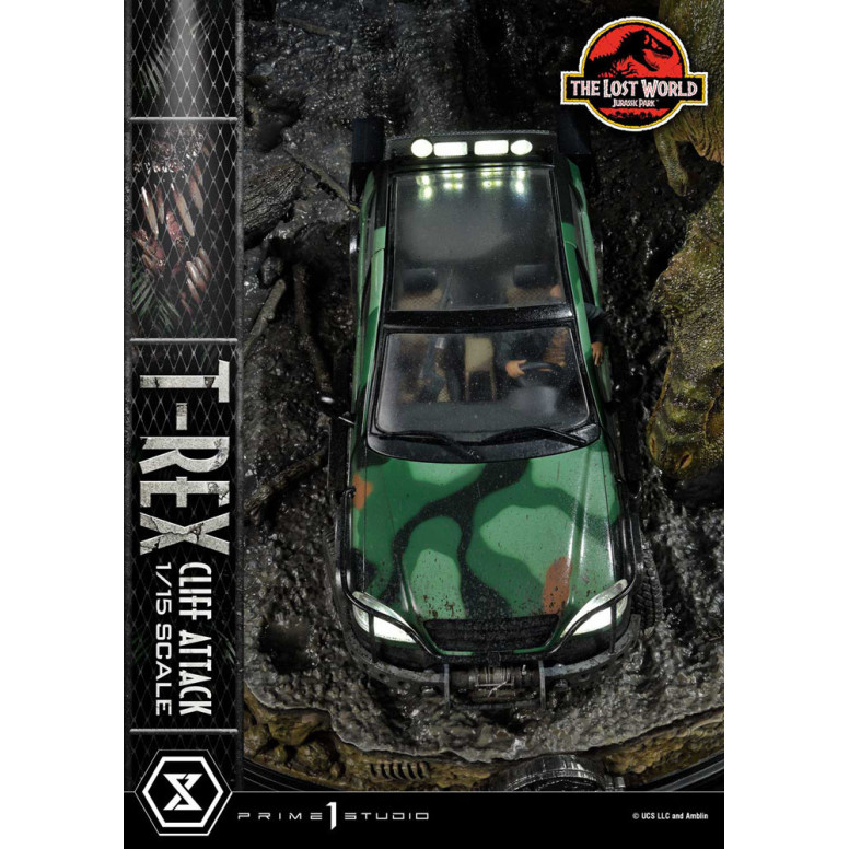 Prime 1 Studio - Jurassic Park: Die verlorene Welt - Cliff Attack Bonus Version Legacy Museum Collection 1/15