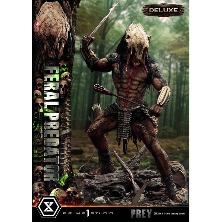 Prime 1 Studio - Prey - Feral Predator Deluxe Bonus Version Museum Masterline Series 1/3