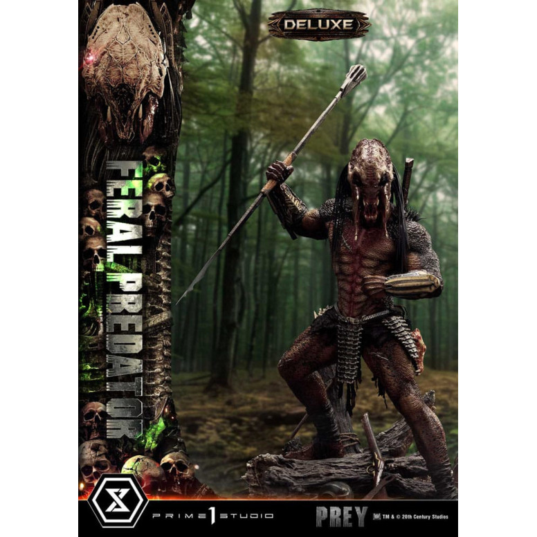 Prime 1 Studio - Prey - Feral Predator Deluxe Bonus Version Museum Masterline Series 1/3