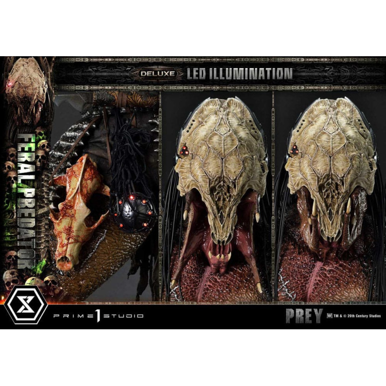 Prime 1 Studio - Prey - Feral Predator Deluxe Bonus Version Museum Masterline Series 1/3