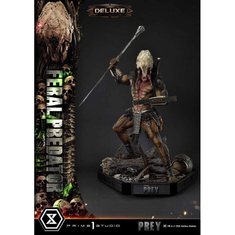 Prime 1 Studio - Prey - Feral Predator Deluxe Bonus Version Museum Masterline Series 1/3