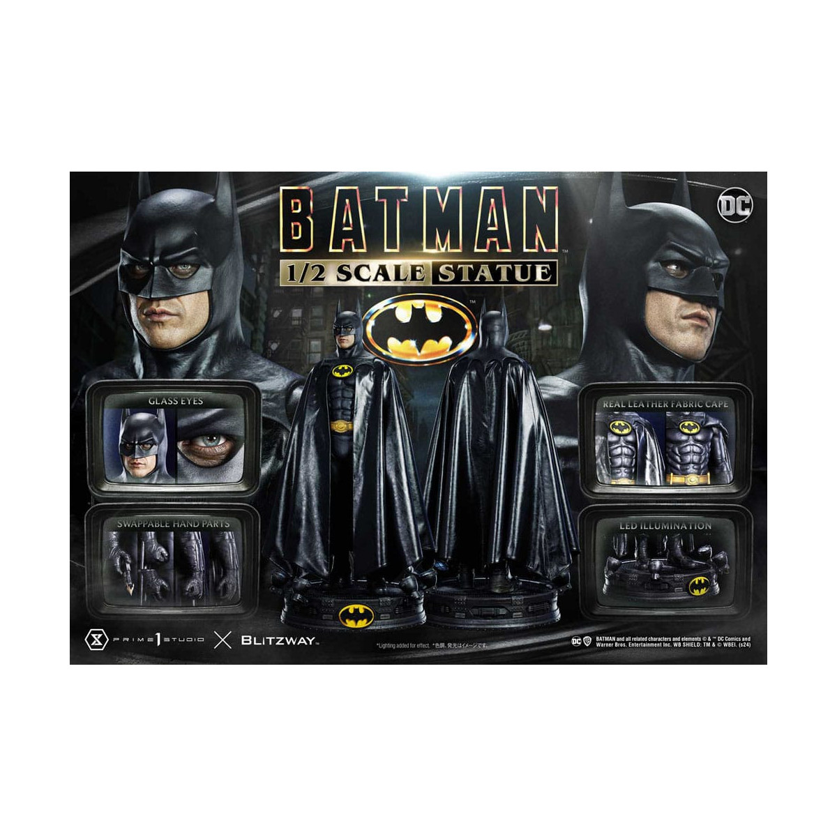 Prime 1 - BATMAN 1/2 Statue - Batman (1989)