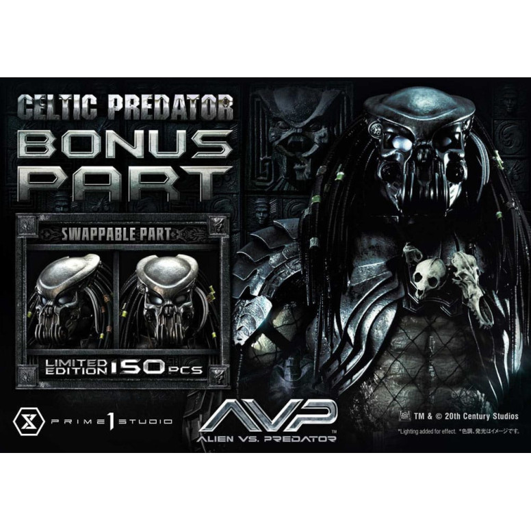 Prime 1 Studio - Alien vs. Predator - Celtic Predator Bonus Ver. Museum Masterline Series 1/3