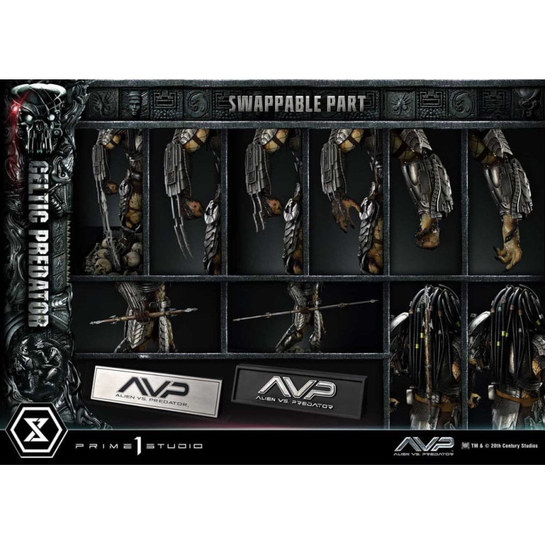 Prime 1 Studio - Alien vs. Predator - Celtic Predator Bonus Ver. Museum Masterline Series 1/3