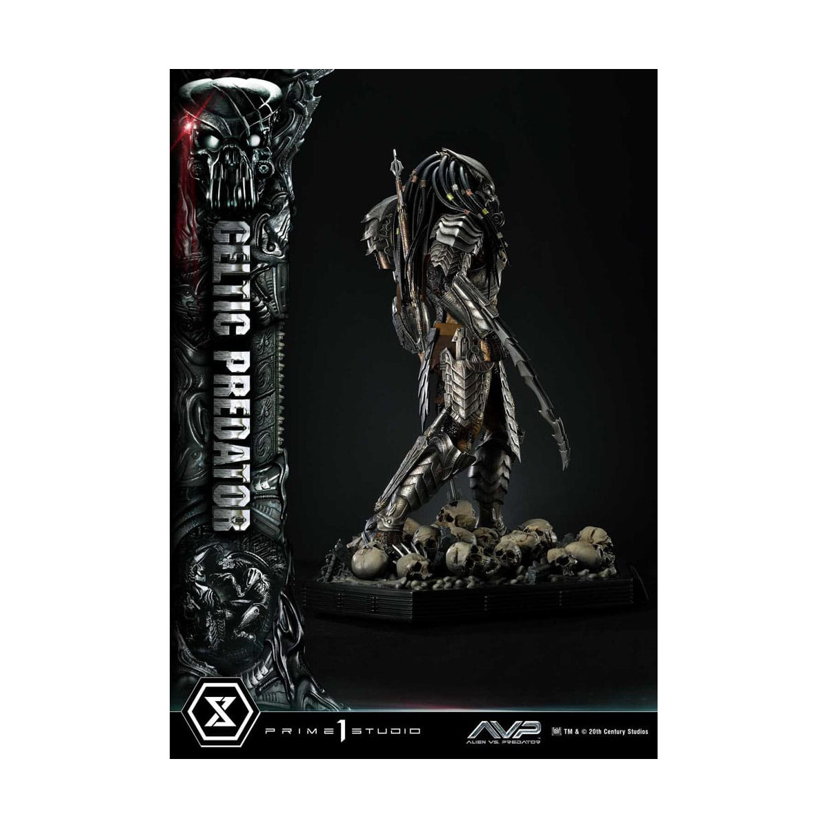 Prime 1 Studio - Alien vs. Predator - Celtic Predator Bonus Ver. Museum Masterline Series 1/3