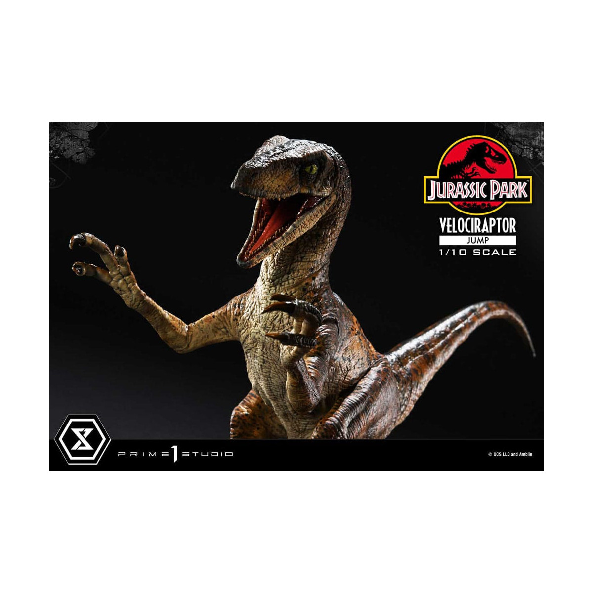Prime 1 Studio - Jurassic Park - Prime Collectibles 1/10 Velociraptor Jump