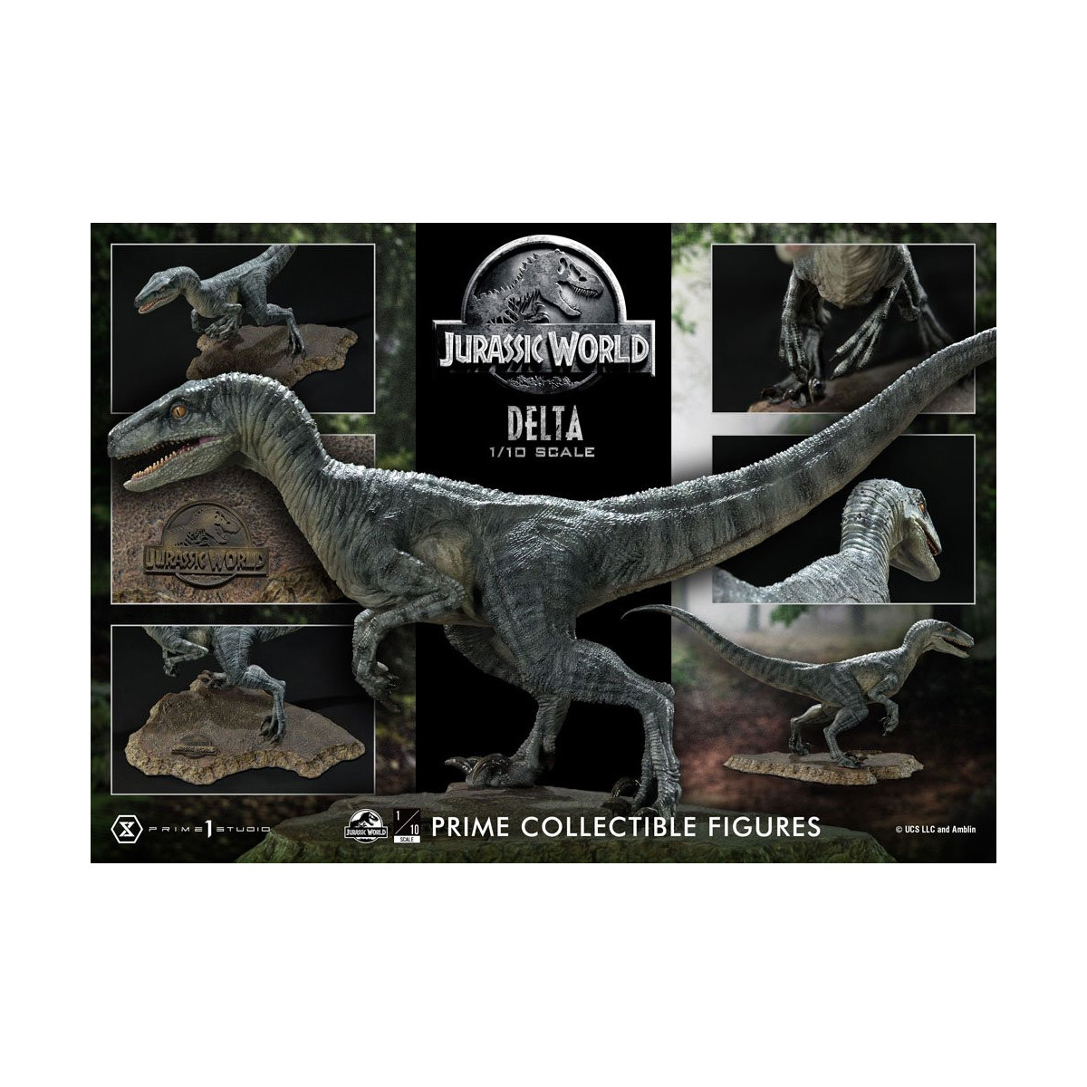 Prime 1 Studio - Jurassic World: Gefallenes Königreich - Prime Collectibles 1/10 Delta