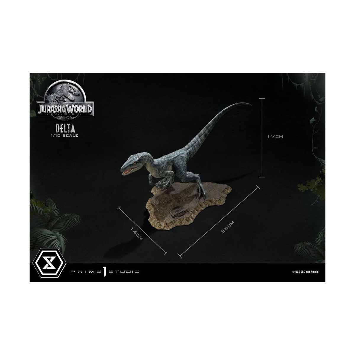 Prime 1 Studio - Jurassic World: Gefallenes Königreich - Prime Collectibles 1/10 Delta