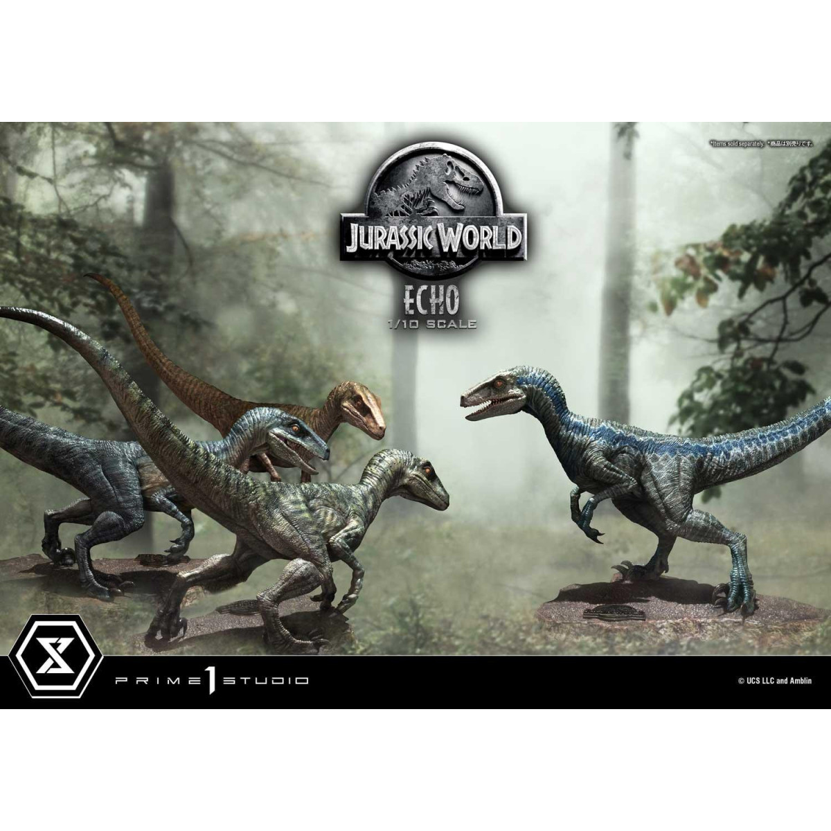 Prime 1 Studio - Jurassic World: Gefallenes Königreich - Prime Collectibles 1/10 Echo