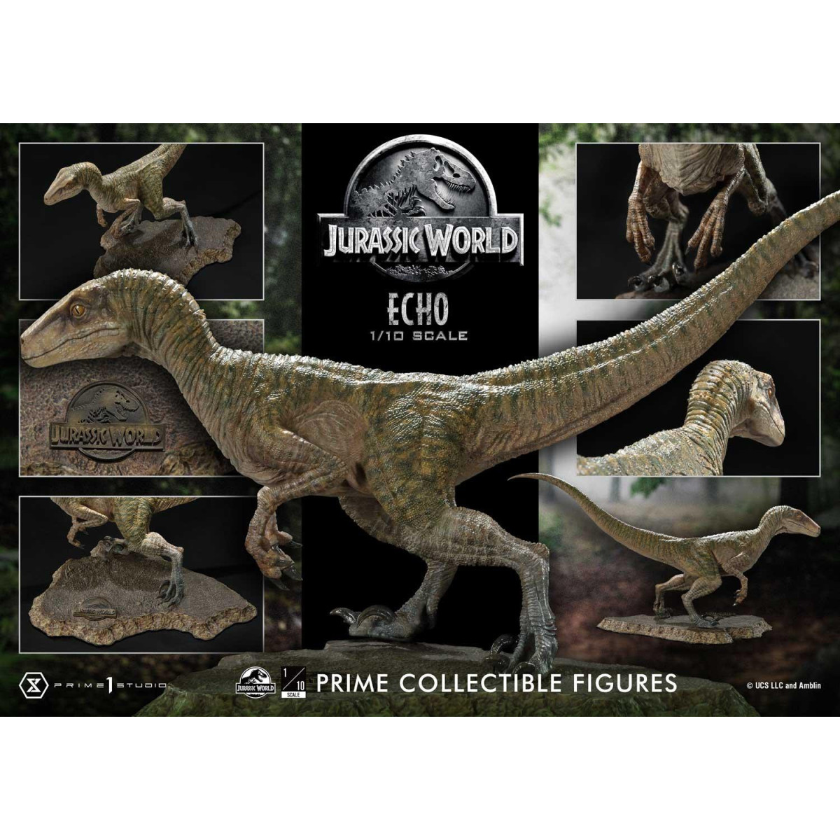 Prime 1 Studio - Jurassic World: Gefallenes Königreich - Prime Collectibles 1/10 Echo