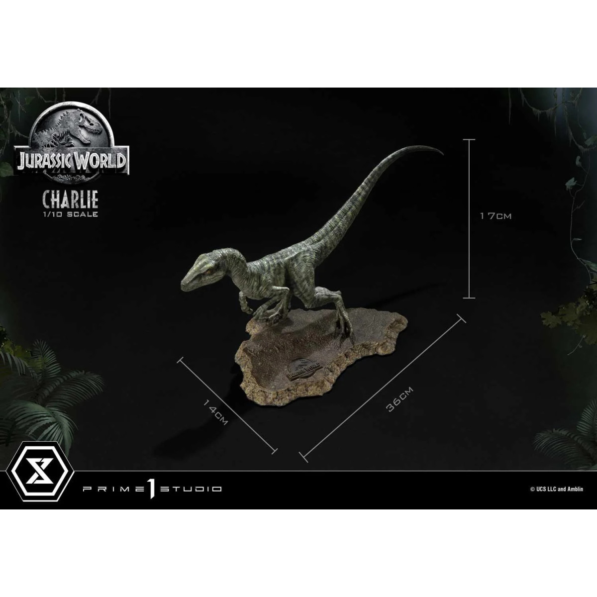 Prime 1 Studio - Jurassic World: Gefallenes Königreich - Prime Collectibles 1/10 Charlie