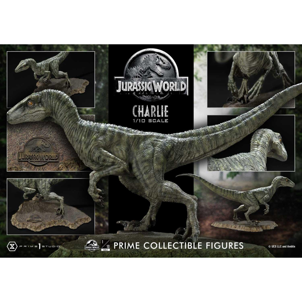 Prime 1 Studio - Jurassic World: Gefallenes Königreich - Prime Collectibles 1/10 Charlie