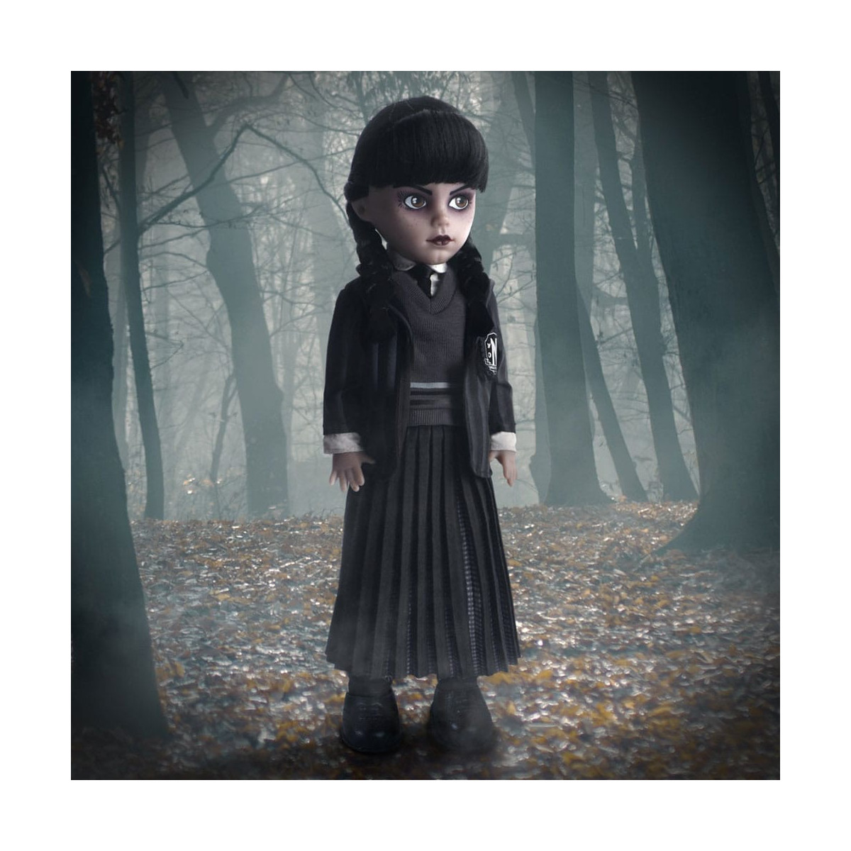 Mezco Lebende tote Puppen - Mittwoch Addams Nevermore Academy Uniform - Mittwoch
