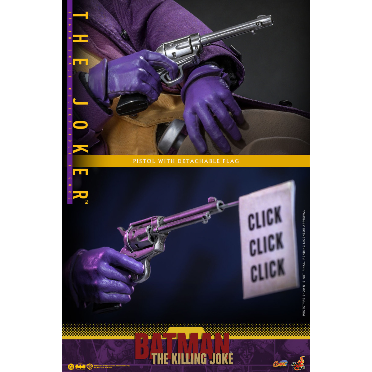 Hot Toys DC Comics - THE JOKER (The Killing Joke) Comic Meisterwerk 1/6 - Batman