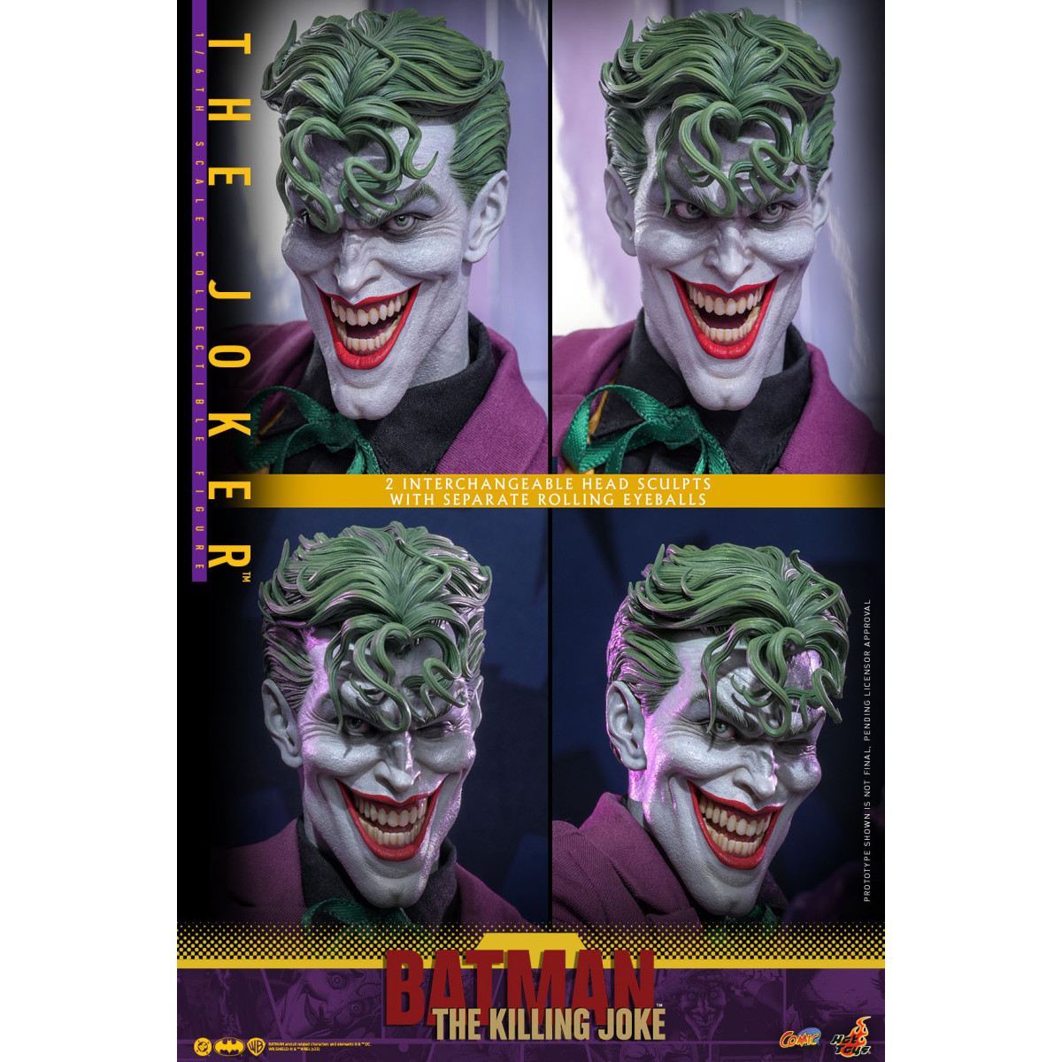 Hot Toys DC Comics - THE JOKER (The Killing Joke) Comic Meisterwerk 1/6 - Batman