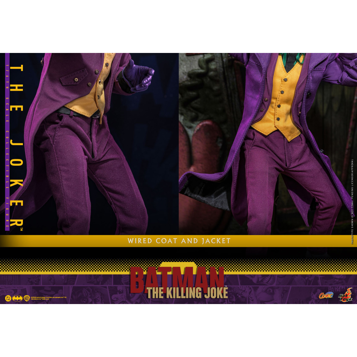 Hot Toys DC Comics - THE JOKER (The Killing Joke) Comic Meisterwerk 1/6 - Batman
