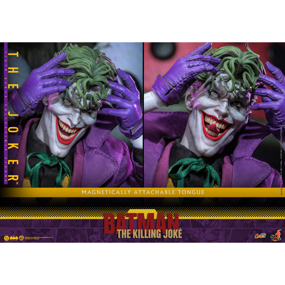 Hot Toys DC Comics - THE JOKER (The Killing Joke) Comic Meisterwerk 1/6 - Batman