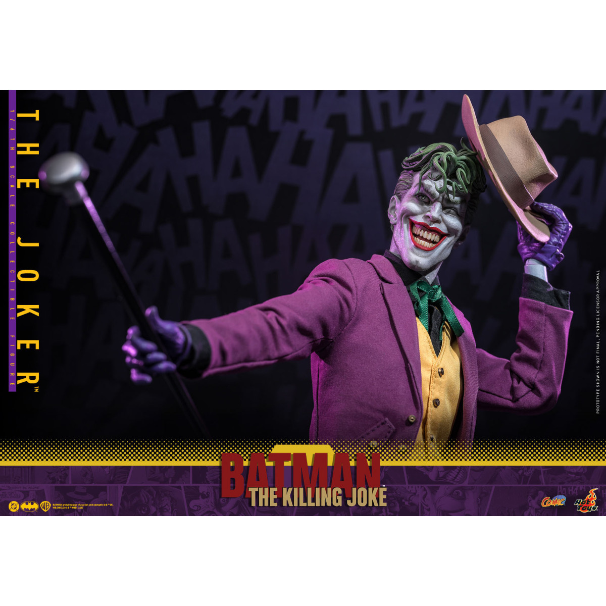 Hot Toys DC Comics - THE JOKER (The Killing Joke) Comic Meisterwerk 1/6 - Batman