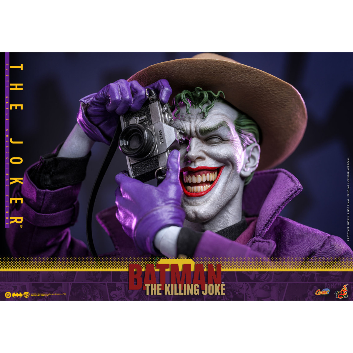 Hot Toys DC Comics - THE JOKER (The Killing Joke) Comic Meisterwerk 1/6 - Batman