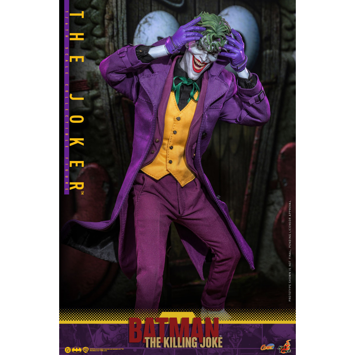 Hot Toys DC Comics - THE JOKER (The Killing Joke) Comic Meisterwerk 1/6 - Batman