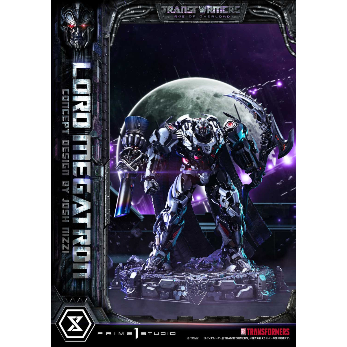 Prime 1 Studio - Megatron Overlord Bonus Version - Transformers Age of Overlord