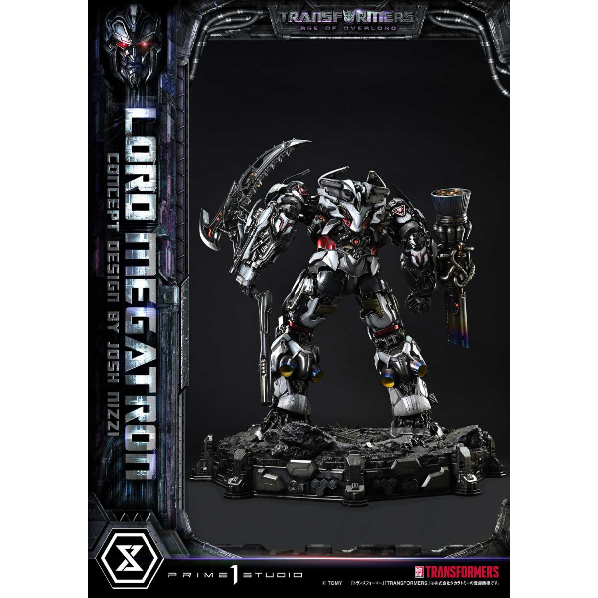 Prime 1 Studio - Megatron Overlord Bonus Version - Transformers Age of Overlord