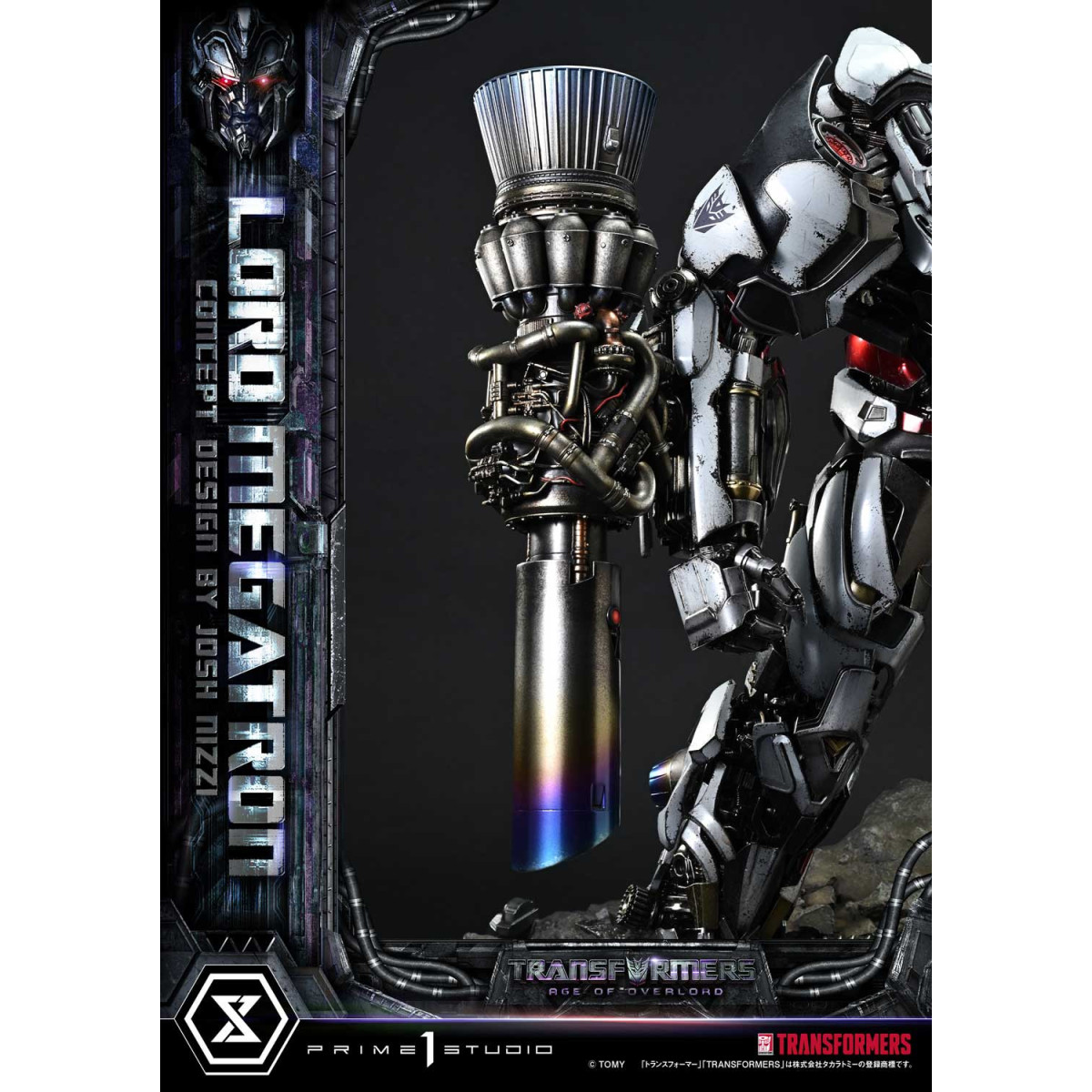 Prime 1 Studio - Megatron Overlord Bonus Version - Transformers Age of Overlord