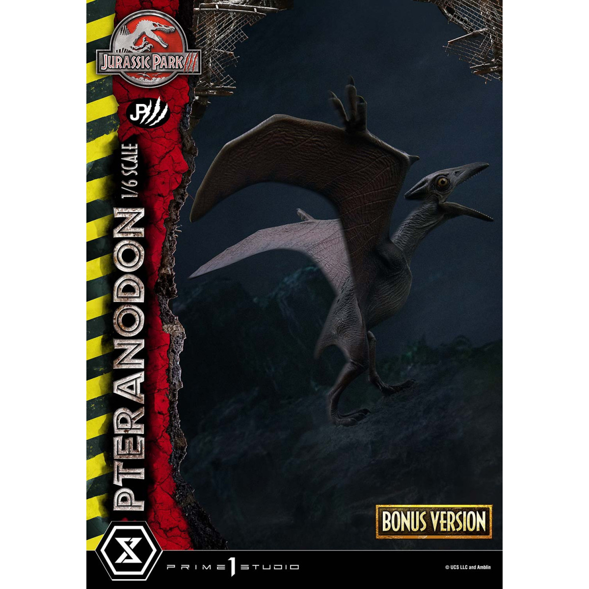 Prime 1 Studio - Jurassic Park III - Pteranodon Bonus Version Legacy Museum Collection 1/6