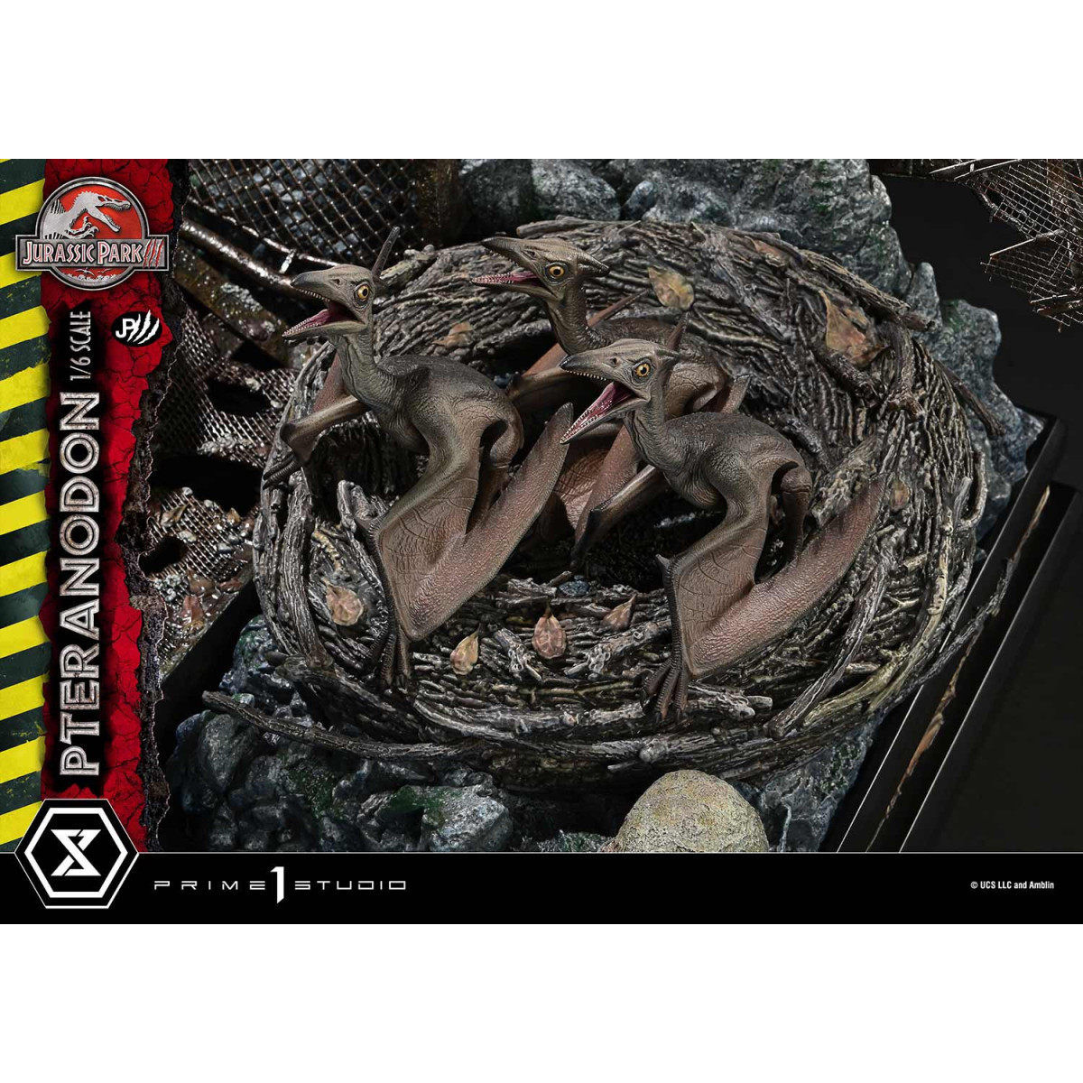 Prime 1 Studio - Jurassic Park III - Pteranodon Bonus Version Legacy Museum Collection 1/6