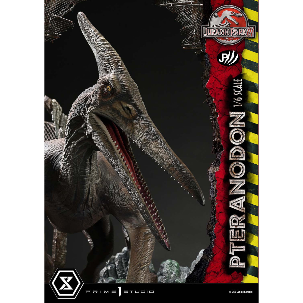 Prime 1 Studio - Jurassic Park III - Pteranodon Bonus Version Legacy Museum Collection 1/6