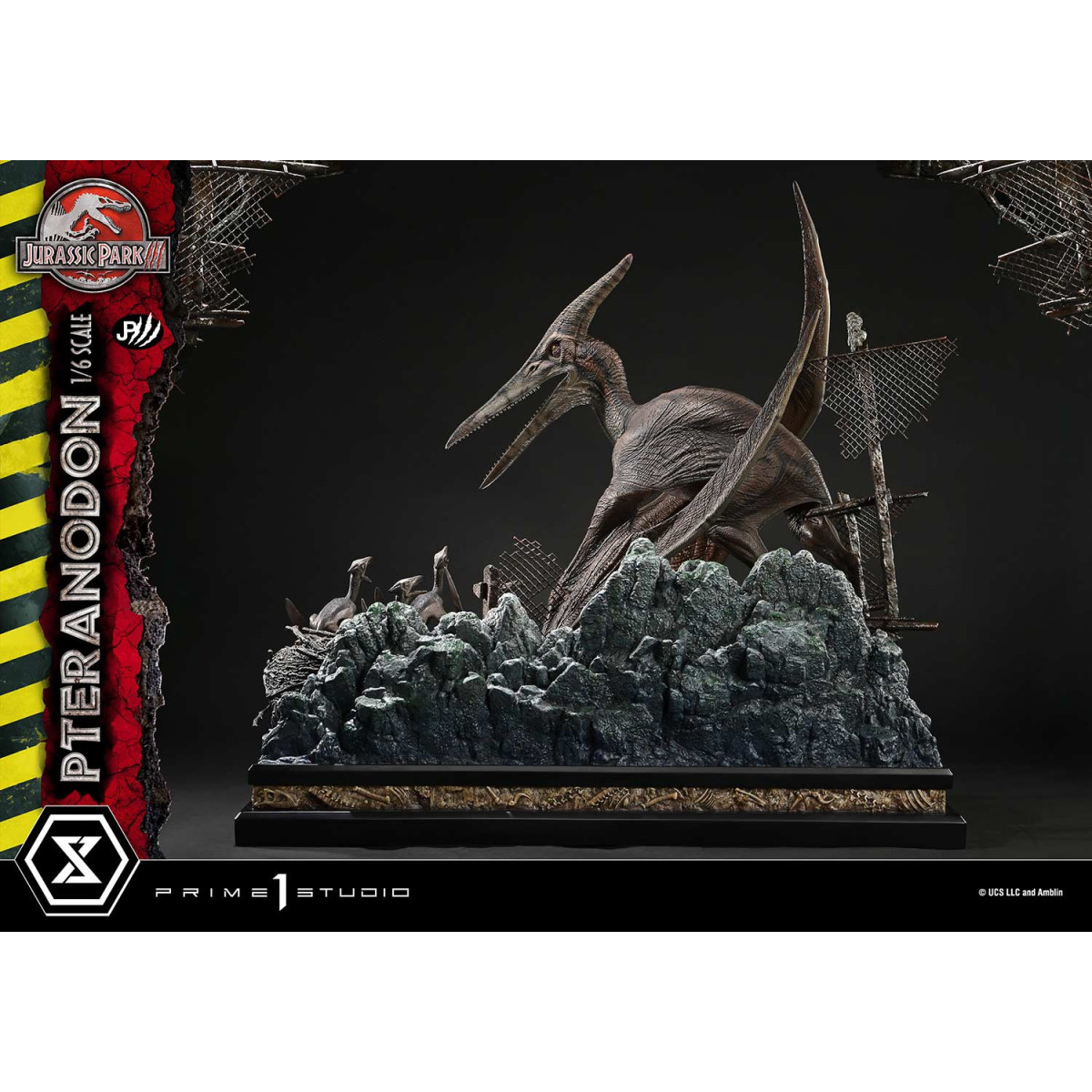 Prime 1 Studio - Jurassic Park III - Pteranodon Bonus Version Legacy Museum Collection 1/6