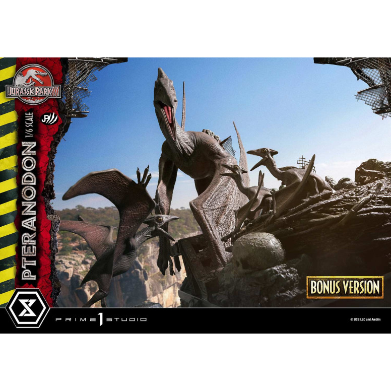 Prime 1 Studio - Jurassic Park III - Pteranodon Bonus Version Legacy Museum Collection 1/6