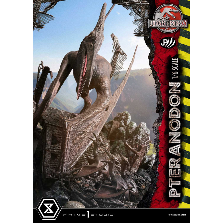 Prime 1 Studio - Jurassic Park III - Pteranodon Vermächtnis Museum Sammlung 1/6